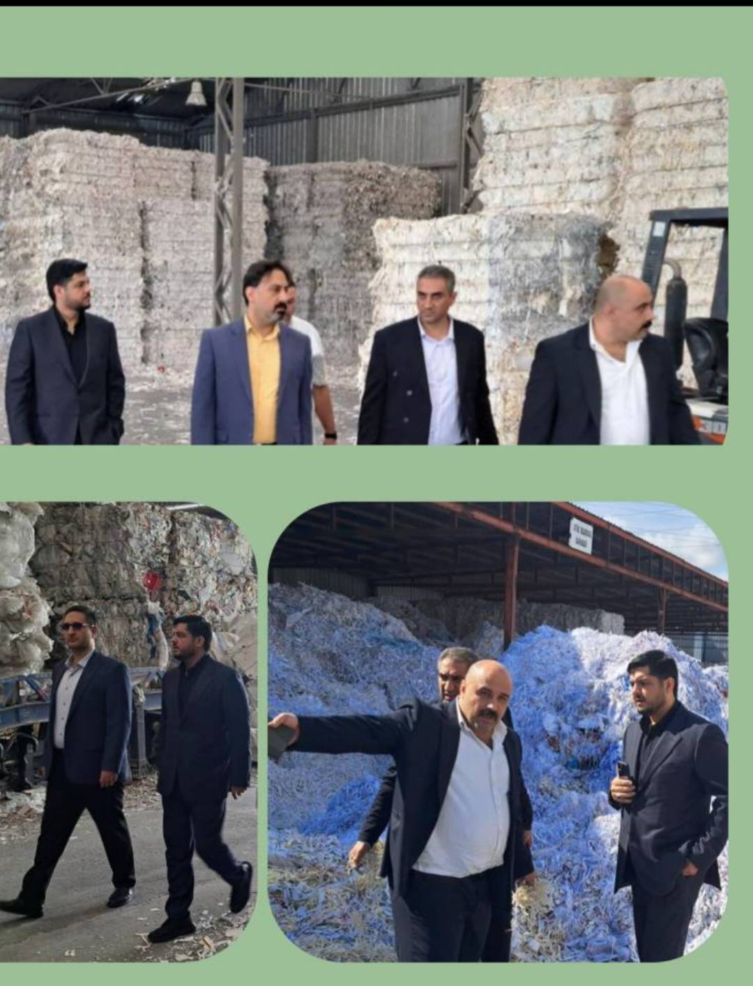 پیگیری تأمین آخال از ترکیه با هدف تضمین پایداری تولید در شرکت محصولات کاغذی لطیف
